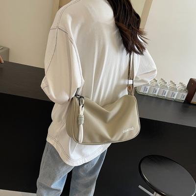 Casual Bag Women's Messenger Bag Nylon Bag Simple and Popular Shoulder Bag Commuter High-end Dumpling Bag