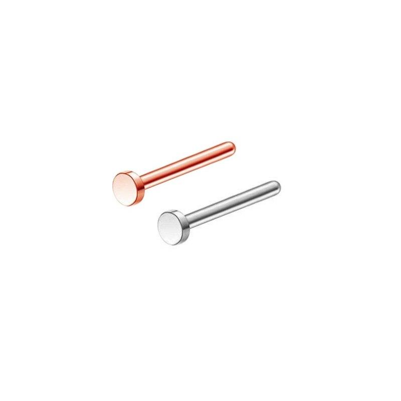 1 STÜCK Chirurgenstahl Nasenring Rund Hoop C/L-Form Nasenpiercing Ohrstecker Tragus Ohr Knorpel Helix Piercing Oreja Körperschmuck