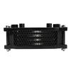 Motorcycle Engine Oil Cooler, 17PCS Motorcycle Oil Cooler Radiator Set, 4-Row Engine Oil Cooling Kit for Monkey 125cc-140cc, Dirt Bike Oil Cooler Cool