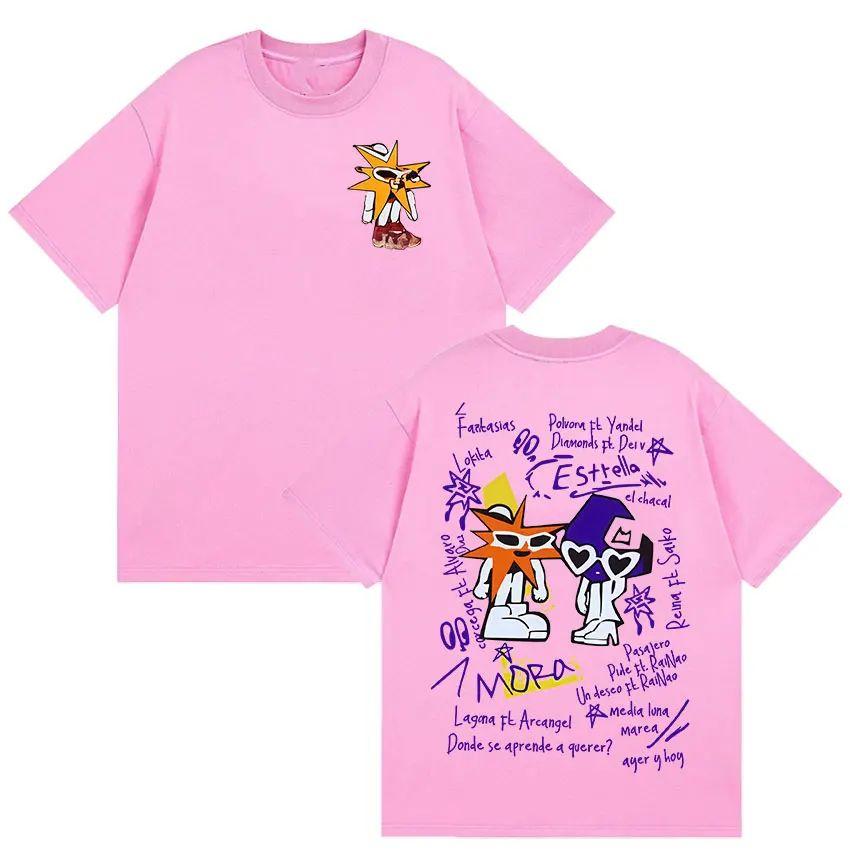 Rapper Album Tour 2025 Merch Tee Shirt Men's Women Harajuku Fashion Vintage T-shirt Casual Loose Cotton Oversized T Shirt Unisex