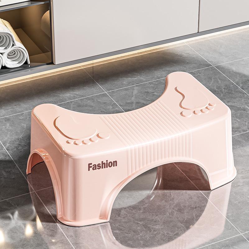 Thickened Toilet Footrest Stool for Squatting, Bathroom & Children's Pedal