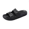 Unisex Korean Summer Beach Sandals: Soft Bottom Slippers for Men and Women