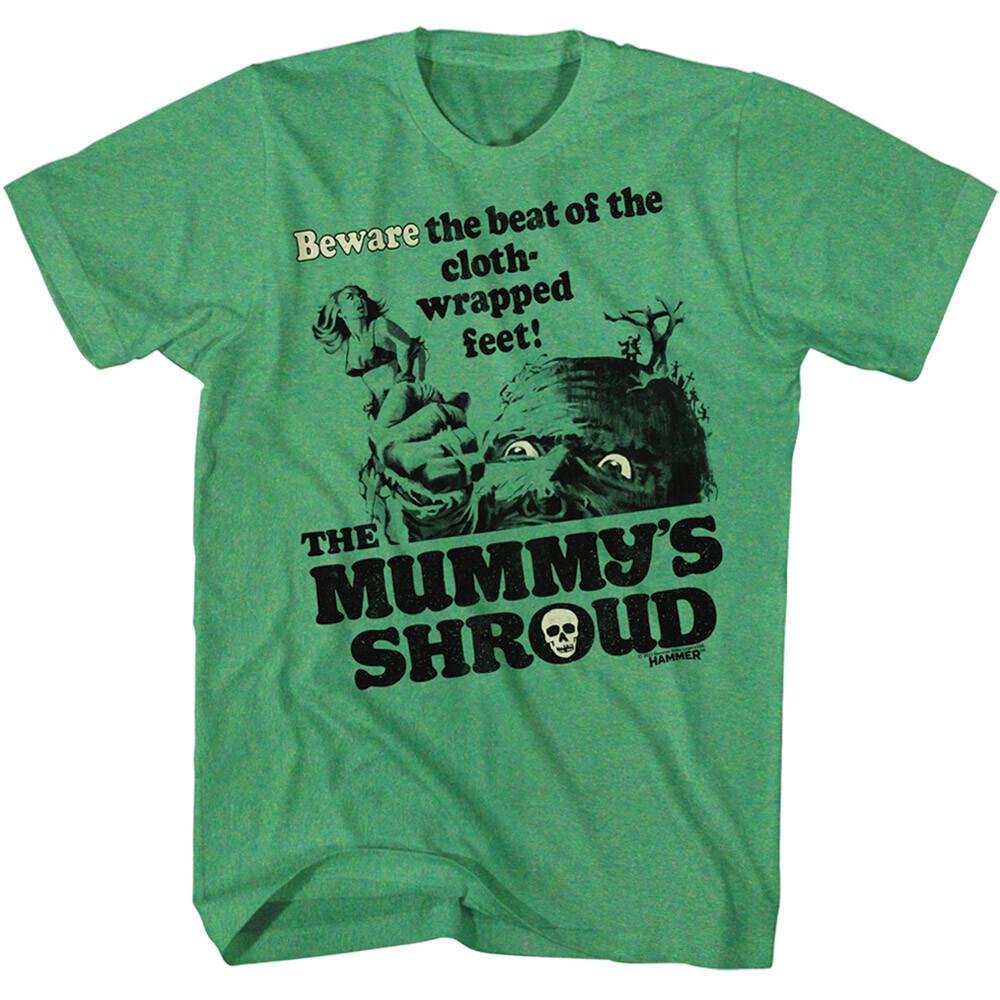 Hammer Horror Beware The Mummy Shroud Movie Men T Shirt L