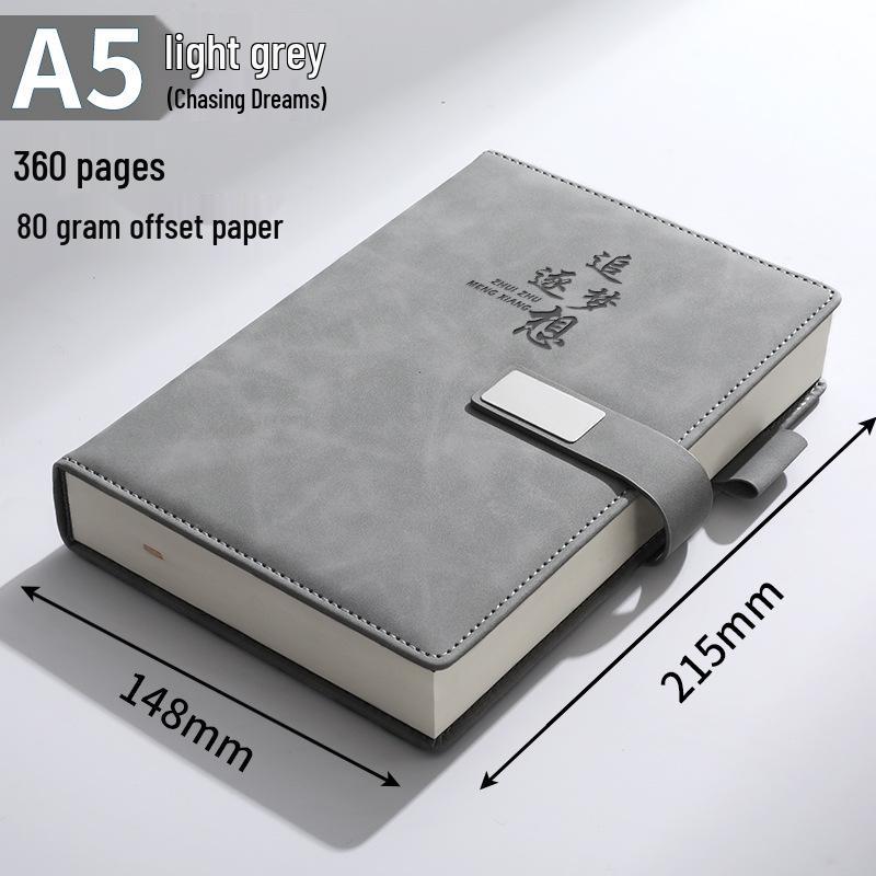 Deluxe A5/B5 Business Planner Notebook with Custom Logo Gift Box