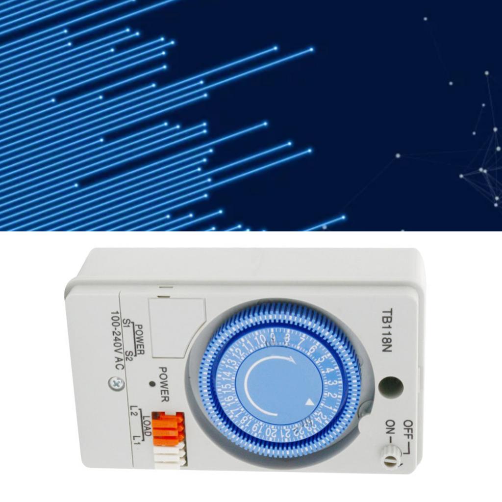 Mechanical Time Switch Built in Battery Microcomputer Timer Controller for Industrial Use