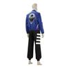 Johnny Cage Cosplay Costume With Glossy Blue Purple Jacket For Anime Role Play