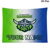 Custom Name Canberra Raiders2 Printed Tapestry – Wall Hanging for Bedrooms, Dorms, and Home Decor