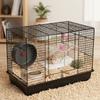 3 In 1 Hamster Hideout Acrylic Sand Bath Box Tunnel System Small Pet House  Sand Bathing