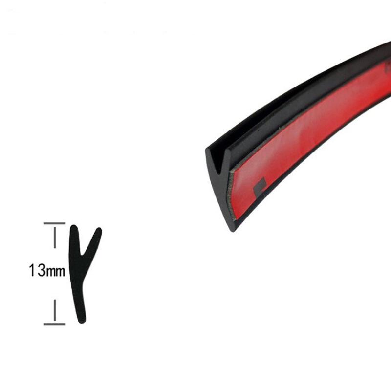 Y Shape Auto Window Gap Protection Car Sealing Strips Rubber Dustproof Waterproof Car Seal Strip Protector Sound Insulation