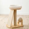 Wooden Cat Vertical Space-Saving Climber Design Animal