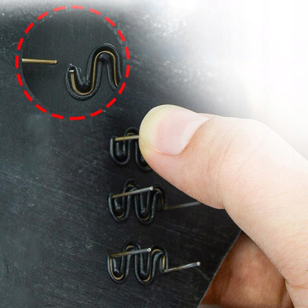 Zszywacz Do Plastiku H50 + 800 Zszywek 6 Rodzajów, Nożyk, Szczypce