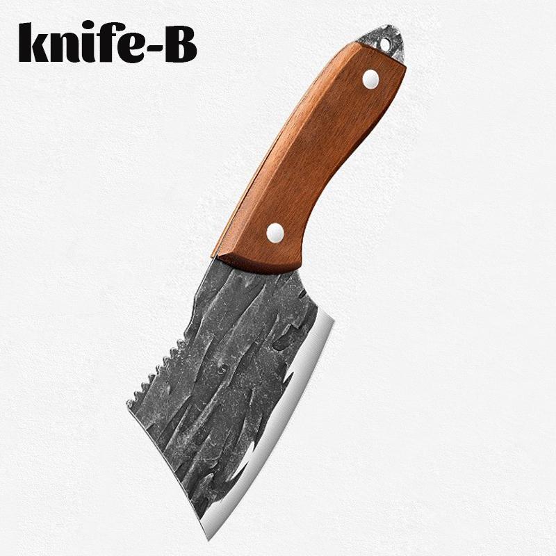 Kitchen Butcher Knife Stainless Steel Meat Cutting Fish Knife Hand Forged Boning Knife Sharp and Durable Chef Cooking Knife