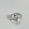 European & American Geometric Cat Adjustable Ring - Simple & Versatile