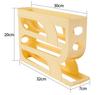 3/4 Layers Automatic Rolling Egg Storage Box Holder Rack Organizer Kitchen Refrigerator Side Door 30 Eggs Dispenser Storage Rack