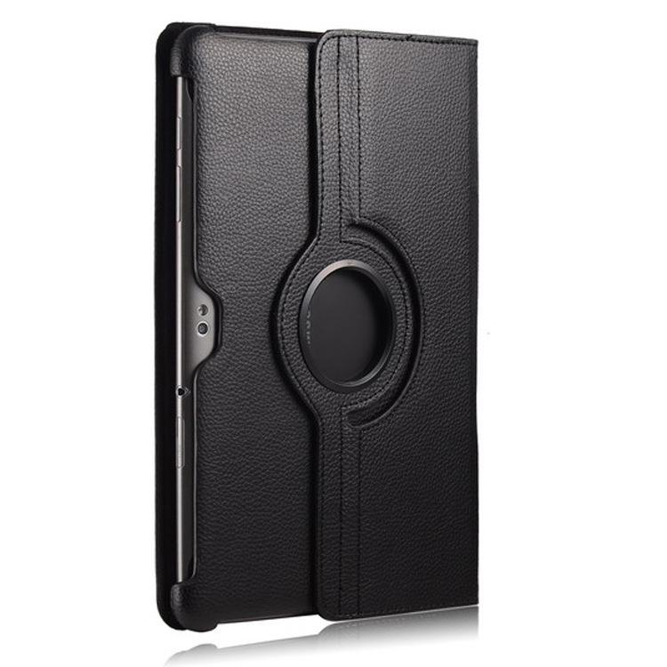 

Подходит для Samsung Tab 2 10.1, плоский кожаный чехол P5100/P5110, вращающийся на 360 градусов защитный чехол с узором личи.