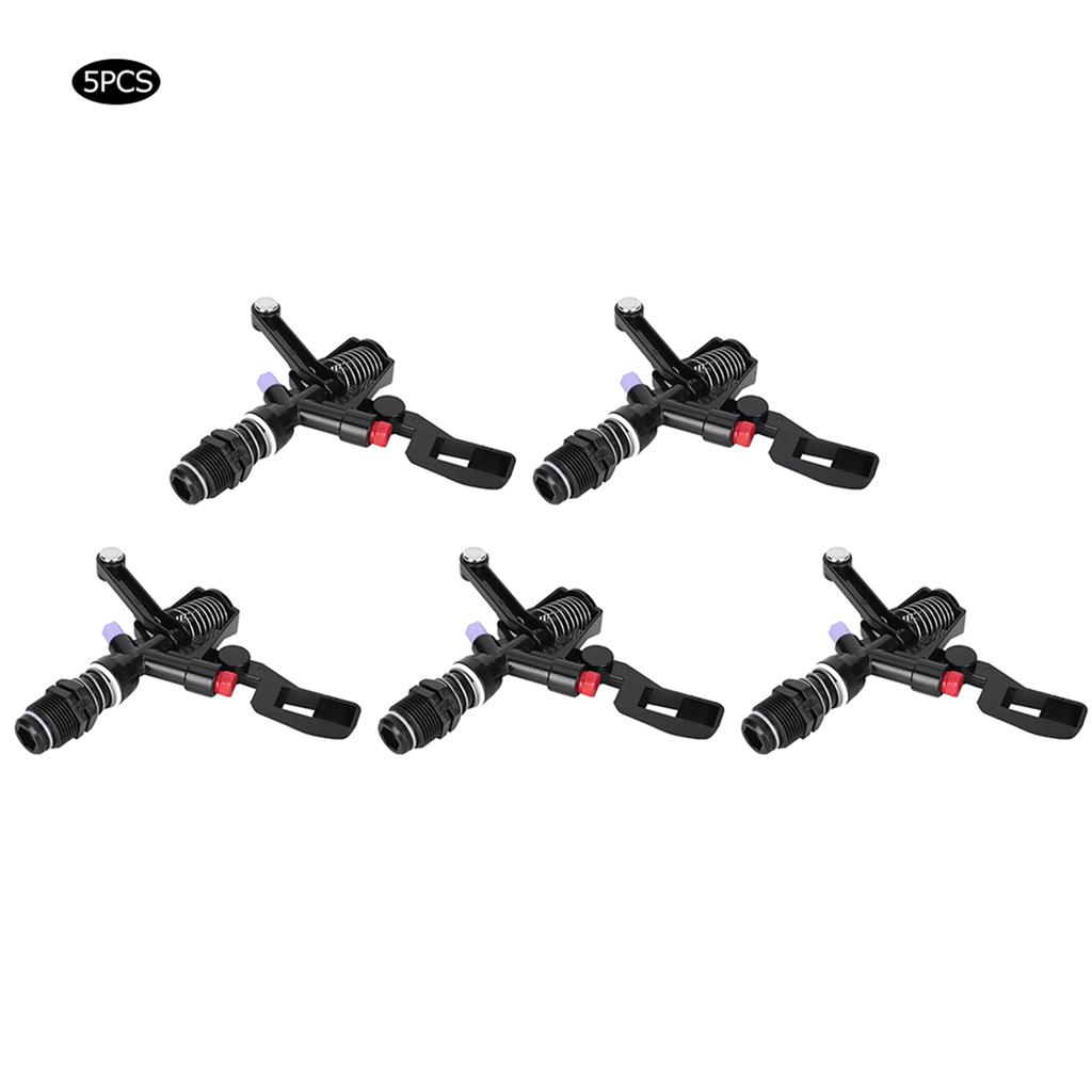 5 ks Tryska Rotační Kolébka Postřikovací Nástroj 3/4in DN20 Vnější Závit pro Zemědělské Zavlažování