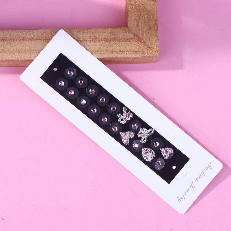 20Pcs/Sheet  Heart Bow  Ear Point Stickers Ear Pressure Stick Acupuncture Auricular Ear Stickers Massage