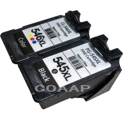 2 Pack PG-545XL CL-546XL Compatible Ink Cartridges for Canon Pixma IP2850 MX495 MG2450 MG2550 MG2950 NS28