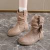 Women's Retro Short Boots, 2025 Autumn New Style Vacation Western Boots, British Style Casual Short Boots