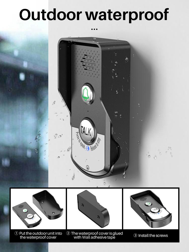 Wireless Intercomunicador Wireless Voice Intercom Doorbell System Unit for Home Hospital Hotel Call Door Chime