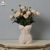 3D Printed Realistic Woman Waist-Cinching Vase Pen Holder - Desktop Decoration & Multi-Purpose Ornament