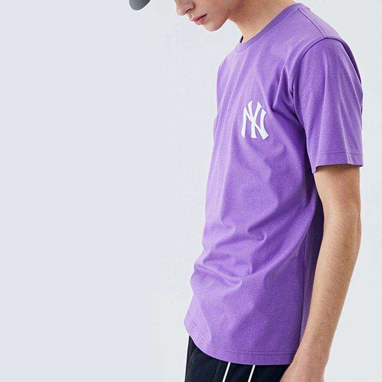 MLB Straight T-Shirt Unisex Purple 31TS04031-50C