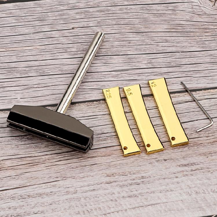Practical Guitar Repair Set with Own Aligning Press Caul 3 Radius Inserts Suitable for Professional Instrument Care