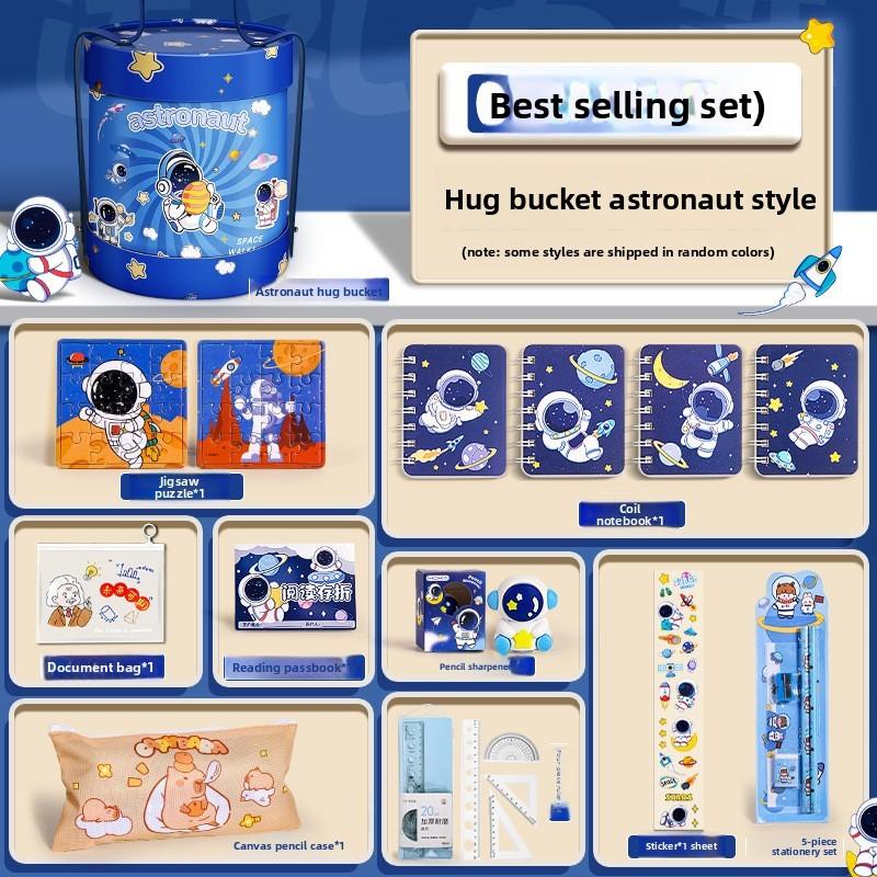 Stationery Set With Storage Box For Kids School Gift And Learning Supplies