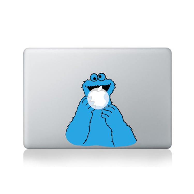 

Cookie Monster Sticker for 13-inch Macbook, Size 14.73 [Parallel Import]