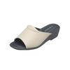 [Pansy] 6810 Sandals Shoes Women's Stretch Made In Japan Lightweight L Beige