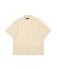 ANALOG MOOD Linen Short Sleeve Shirt (Cream)