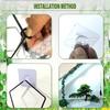 Free Splicing Chain Trellis for Climbing Plants Indoor Outdoor -DIY 89in Metal Round Garden Wall Trellis PlantTrellis Indoor for