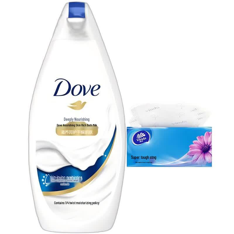 

Dove Deeply Nourishing Body Wash & Tissue Pack