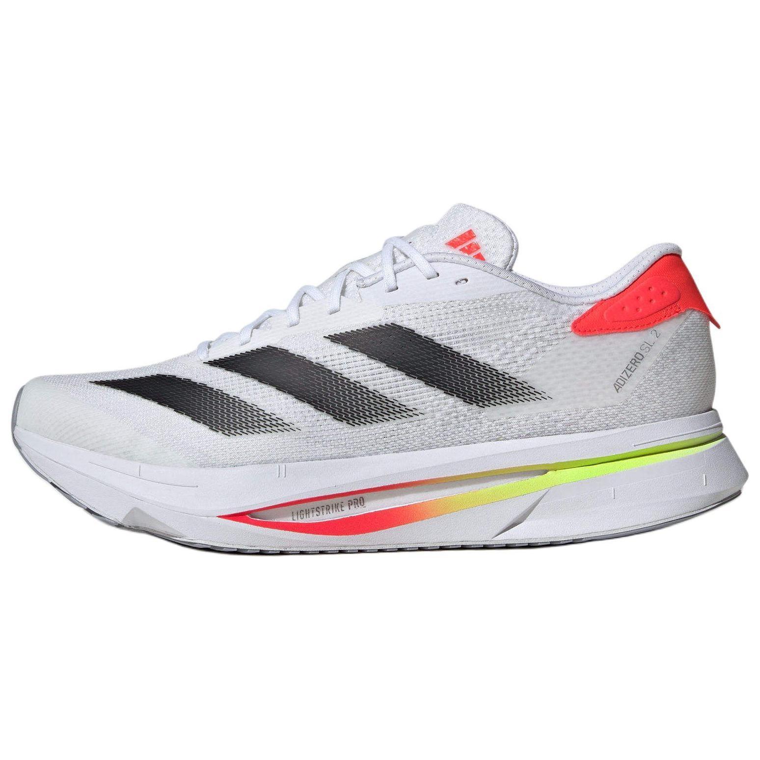adidas Adizero SL2  White Black Lucid Red  Men s JS1181 EU 40⅔