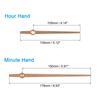 PATIKIL Replacement Clock Hands Set of Wooden Clock Hand Parts for Wall DIY Home Art Decoration E3 4, 16-inch Clocks, Repair,