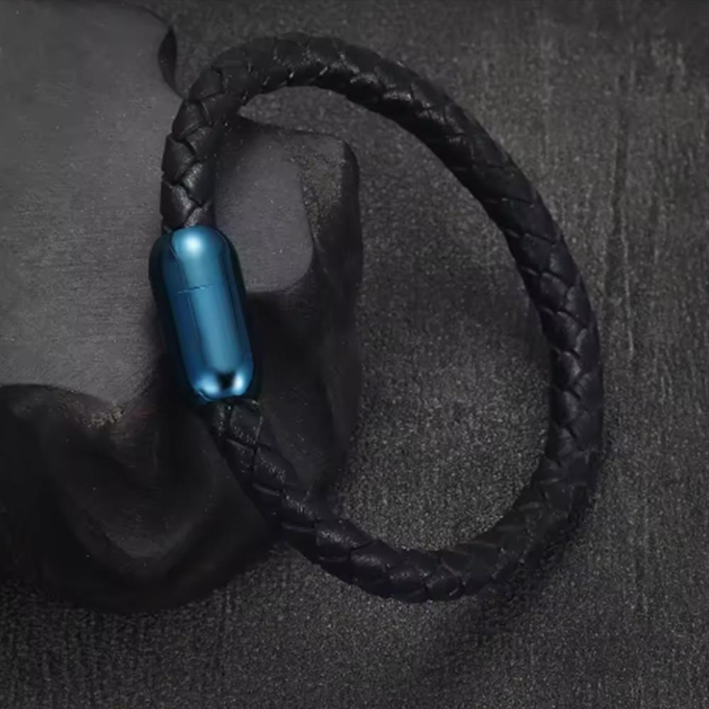 1 PIÈCE Fermoirs Magnétiques en Acier Inoxydable 3mm-8mm Bracelet en Cordon de Cuir Boucle Magnétique en Dentelle Accessoires de Fabrication de Bijoux DIY