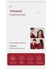 Red Cotton Anti-bacterial Year of the Rat Couple Pajama Set - Short Sleeve, Shorts & Cardigan for Newlyweds