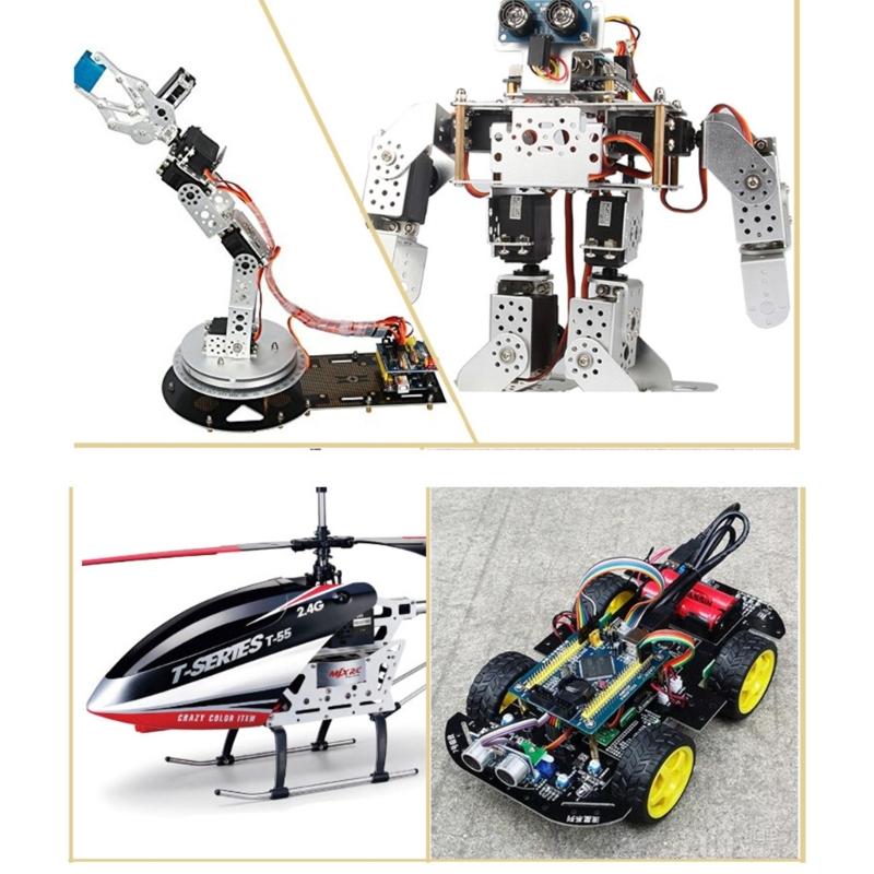 1.6A Brushed ESC for Remote Control Car and Boat Model Great for M10 N20 Gear Coreless Motor with Overheat Protections