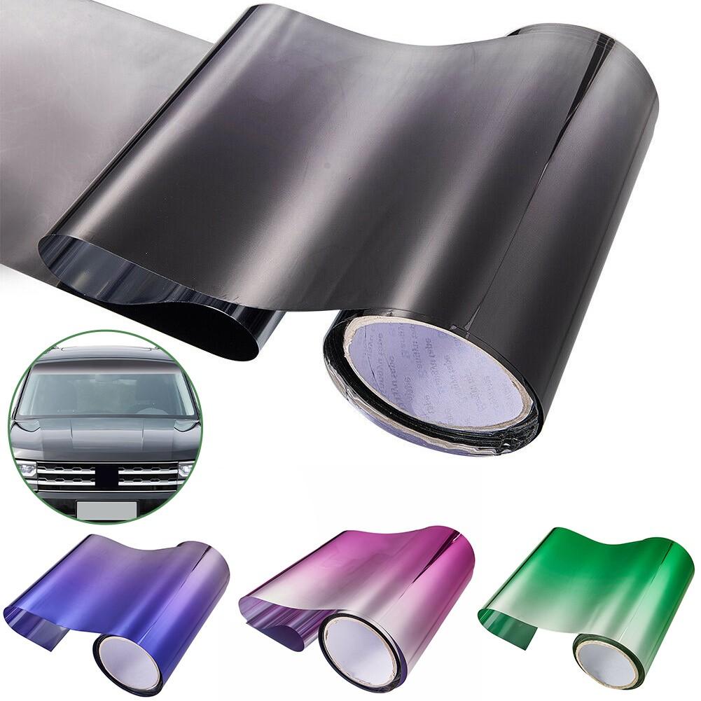 Car Film DIY Array Front Gloss Smooth Sun Visor Strip
