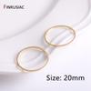 14K Gold Plated Brass Star/Pentagram/Square/Round Connector For Jewelry Making Supplies Earrings Making Accessories Wholesale