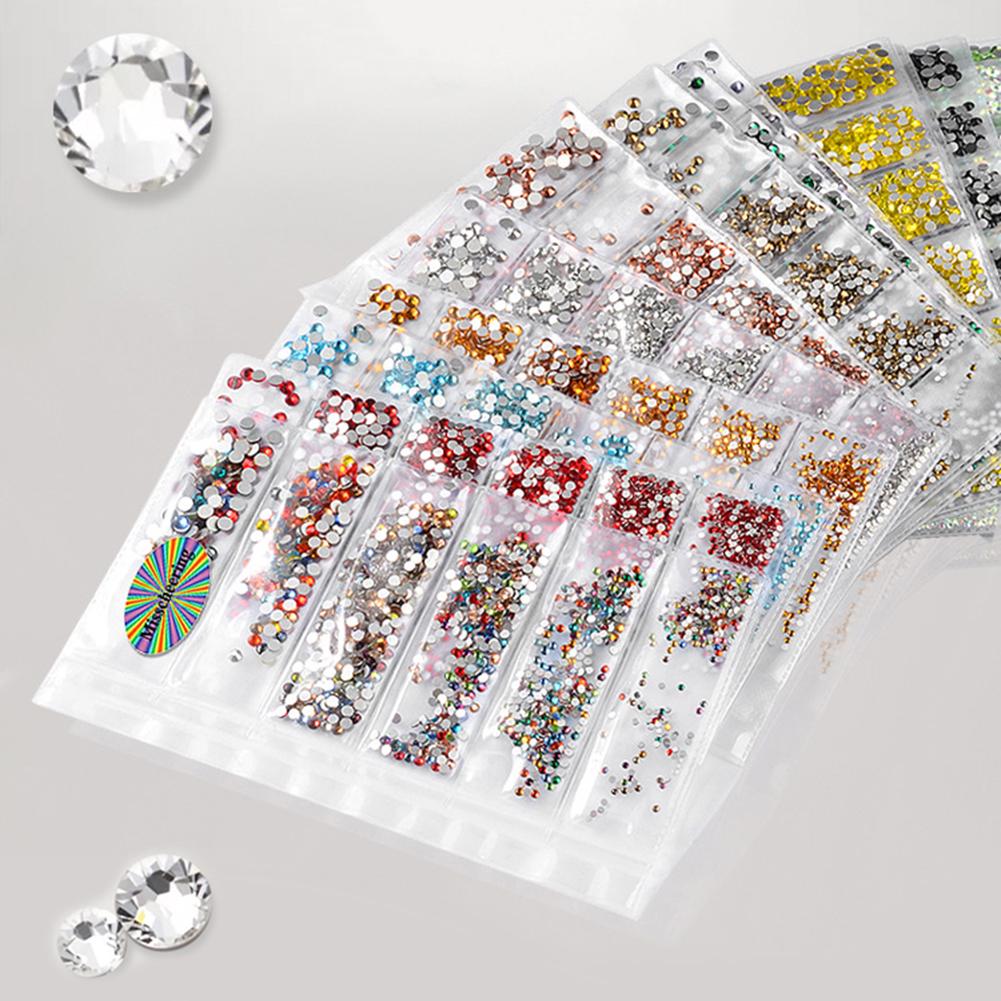 Lady Beauty Goods Glitters Nail Strass Tips Dekoration Nail Art Manikyr Tool DIY