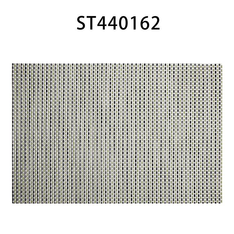 Imitation Hemp Woven Placemat, Waterproof, Oil-proof, Heat-insulating and Anti-scalding Mat, Multi-color Optional Home Restaurant Desktop Non-slip