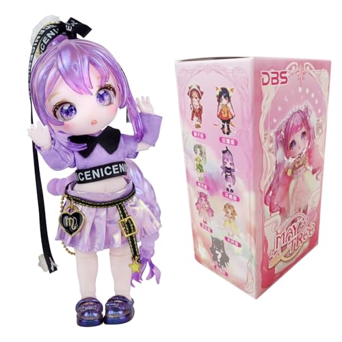 ICY Fortune Days 13cm BJD Puppe - Anime-Stil Puppen-Set, Perfekt für Geschenke, Dekoration, DIY-Übung und Sammlungen, Mädchenpuppe 8+ (Skorpion)
