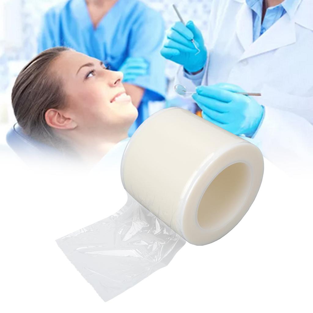 1200 Sheets Barrier Film Roll Transparent Protect Dustproof Waterproof Tape for Dentistry Tattoo Parlors