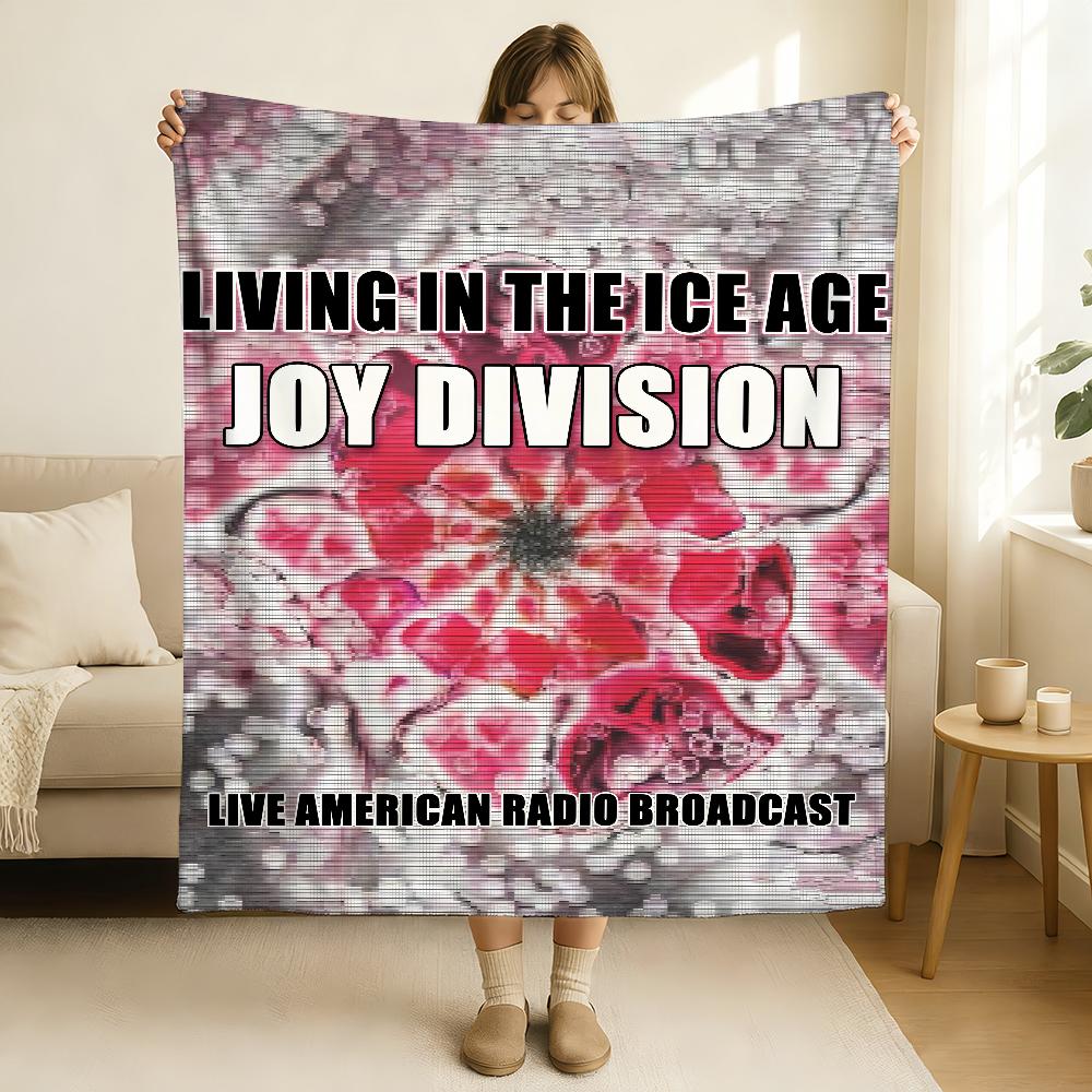 Rock Band J Joy D Division Koc Miękki i Przyjazny dla Skóry Na Kanapę Łóżko Drzemki Narzuta Na Łóżko Koc na Wszystkie Pory Roku