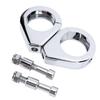 Motorcycle Turn Signal Relocation Bracket Fork Clamps 39mm Fork Indicator Bracket Replacement for XL1200 Dyna