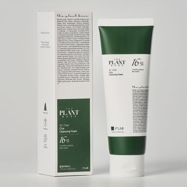 

THE PLANT BASE - AC Clear Cica Cleansing Foam 120ml