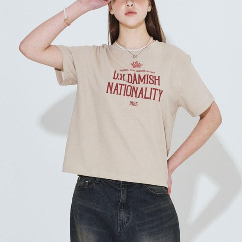 DAMISH OFFICIAL SCRIPT BALL-CAP_BROWN