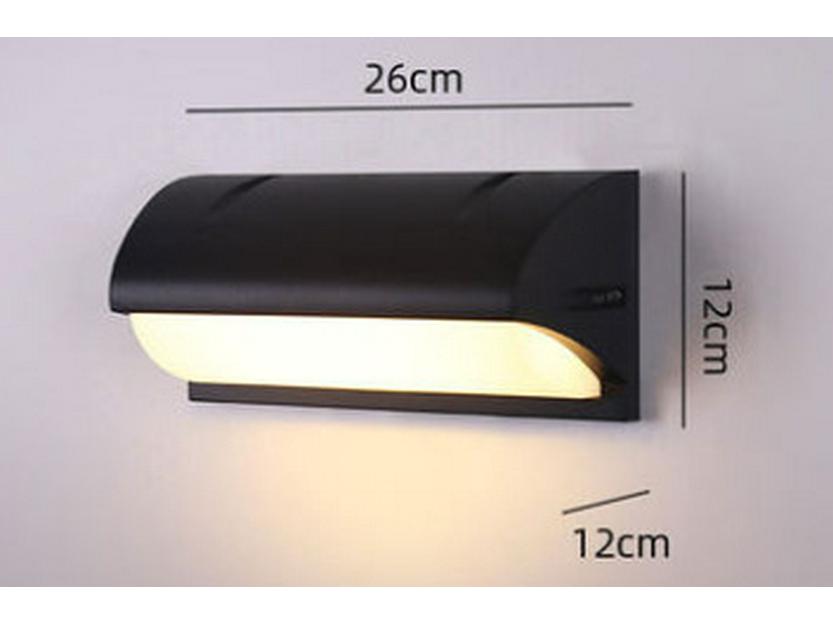 Wasserdichte Außenwandleuchte für Terrasse oder Schlafzimmer - Minimalistisches Design