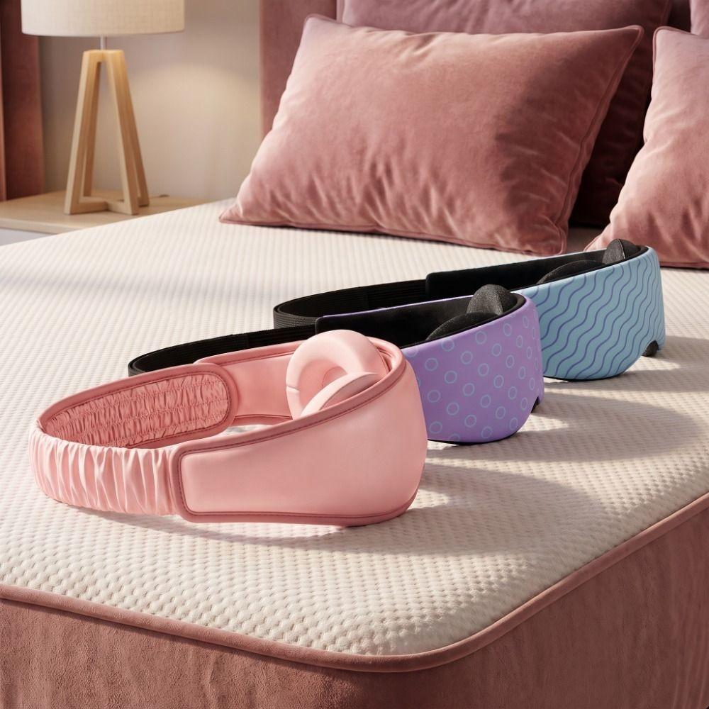 Zero Eye Pressure 3D Sleep Eye Mask Adjustable Eye Patch Skin-friendly Travel Eye Cover Travel
